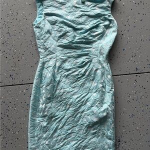 Lauren Ralph Lauren blue lace sheath dress